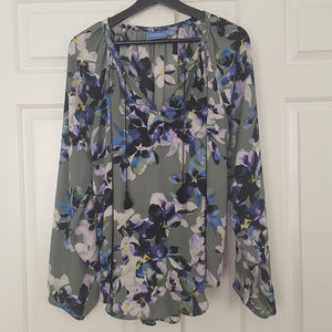 Soft botanical print Vera Want blouse